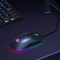 Thumbnail for Gadget Aukey Gaming Knight Rgb Mouse 10000 Dpi Resolution Con Cable Usb