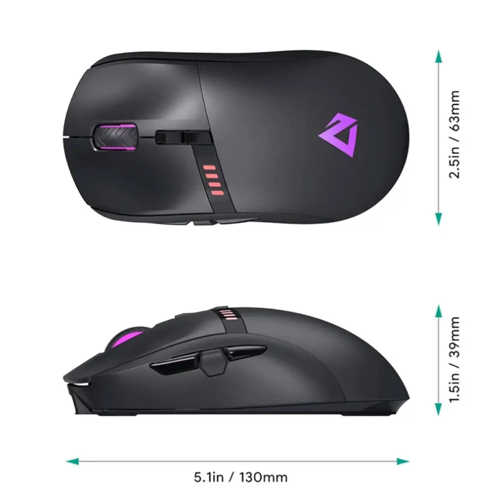 Gadget aukey gaming wireles knight rgb mouse 16000 dpi resolution 2.4ghz  Shop name