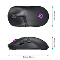 Thumbnail for Gadget Aukey Gaming Wireles Knight Rgb Mouse 16000 Dpi Resolution 2.4Ghz