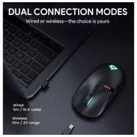 Gadget Aukey Gaming Wireles Knight Rgb Mouse 16000 Dpi Resolution 2.4Ghz - MUNDO ACCESORIOS (B2C)