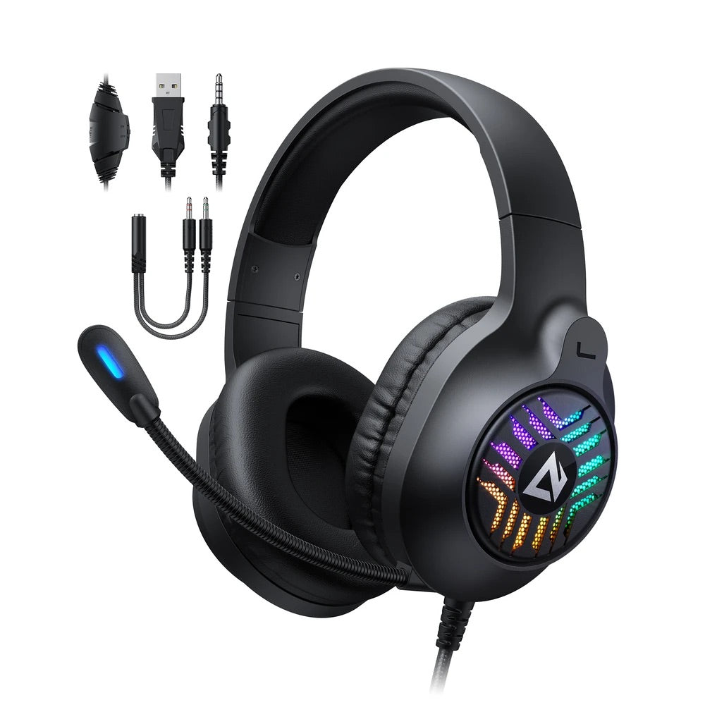 Audifonos Aukey Gaming Rgb Headset