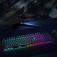 Gadget Aukey Gaming Kmg12 Mechanical Keyboard 104Key With Software - MUNDO ACCESORIOS (B2C)