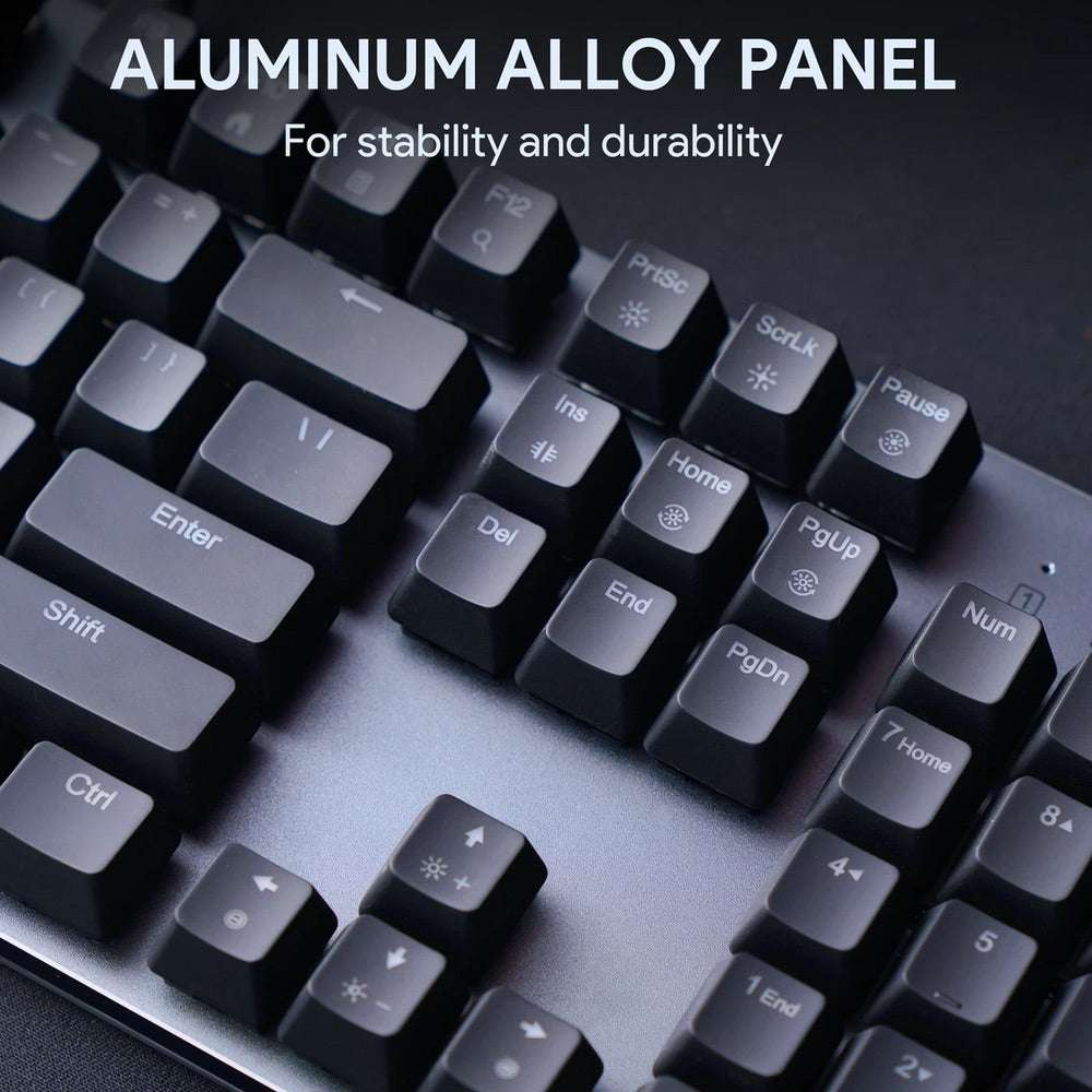 Gadget Aukey Gaming Kmg12 Mechanical Keyboard 104Key With Software