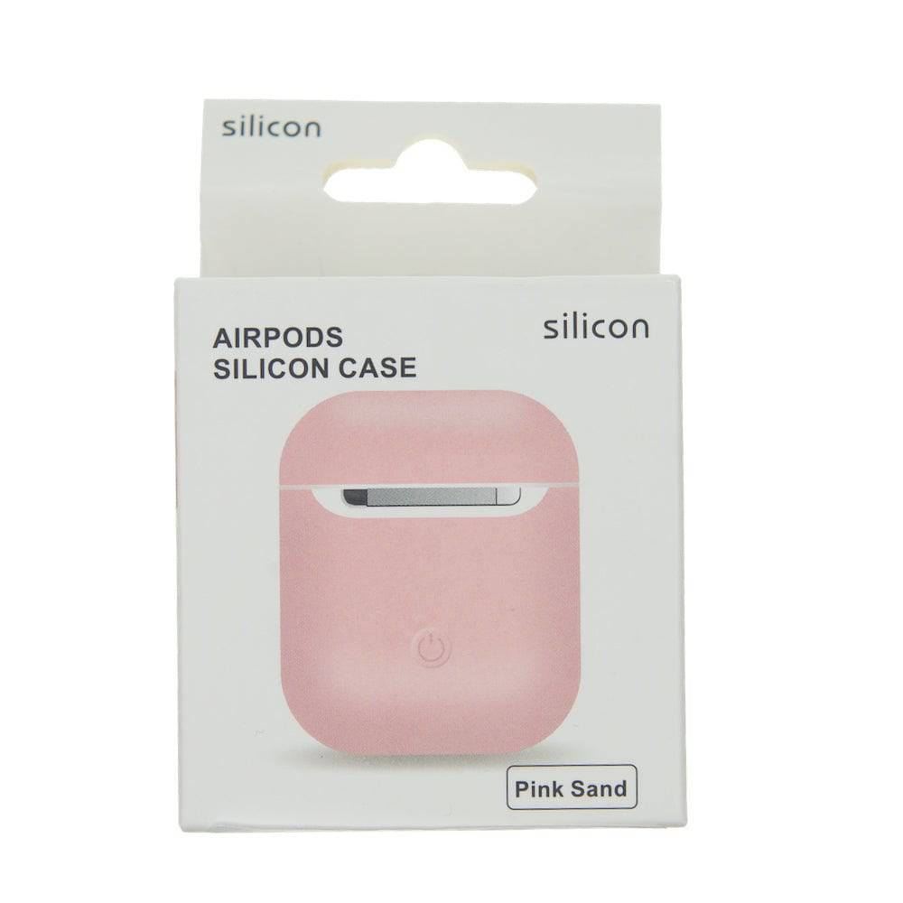 estuches audifonos apple airpods gen 1 plastico color rosado - MUNDO ACCESORIOS (B2C)