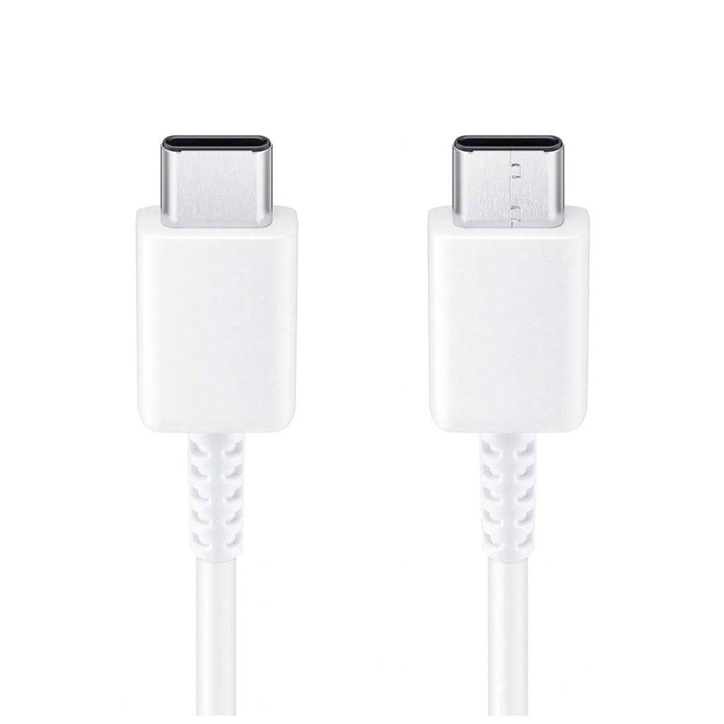 Cable Generico Tipoc Tipo C A Tipo C Ultra Rapido 1 Metro Color Blanco - MUNDO ACCESORIOS (B2C)