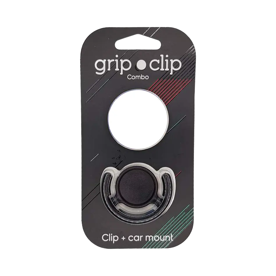 Accesorio grip clip con holder color blanco  Shop name