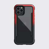 estuche protección Xdoria Raptic Shield para Apple iPhone 12 Mini en color rojo y negro