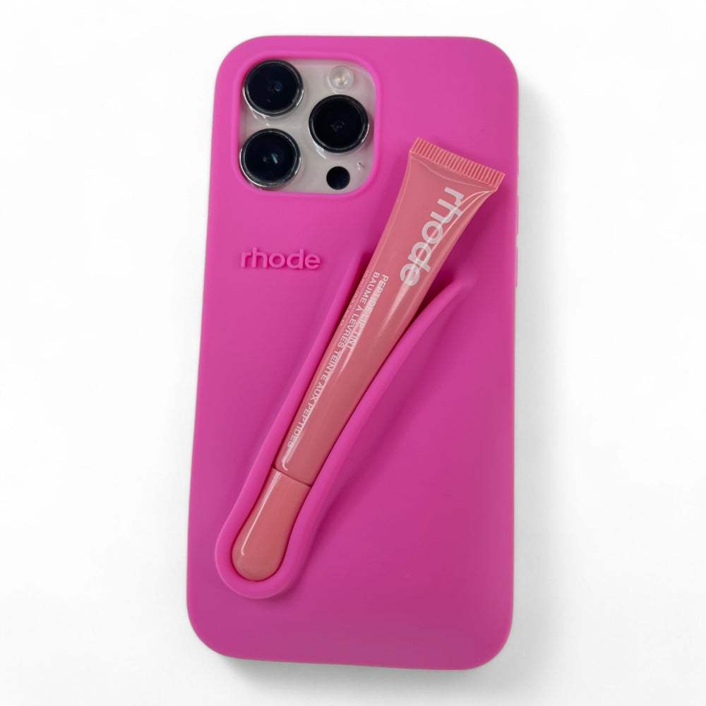 Estuche de lujo Rhode para iPhone 14 Pro Max en color pastel Shortcake