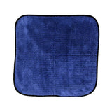 Otros Blue / Black 16 X 16 Microfiber Towel, high absorbency, quick drying, modern design.