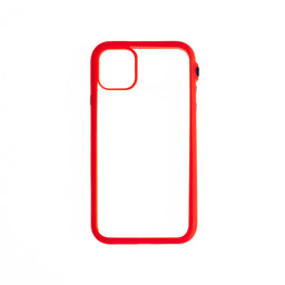 transparent catalyst impact cases apple iphone 11 pro max red color