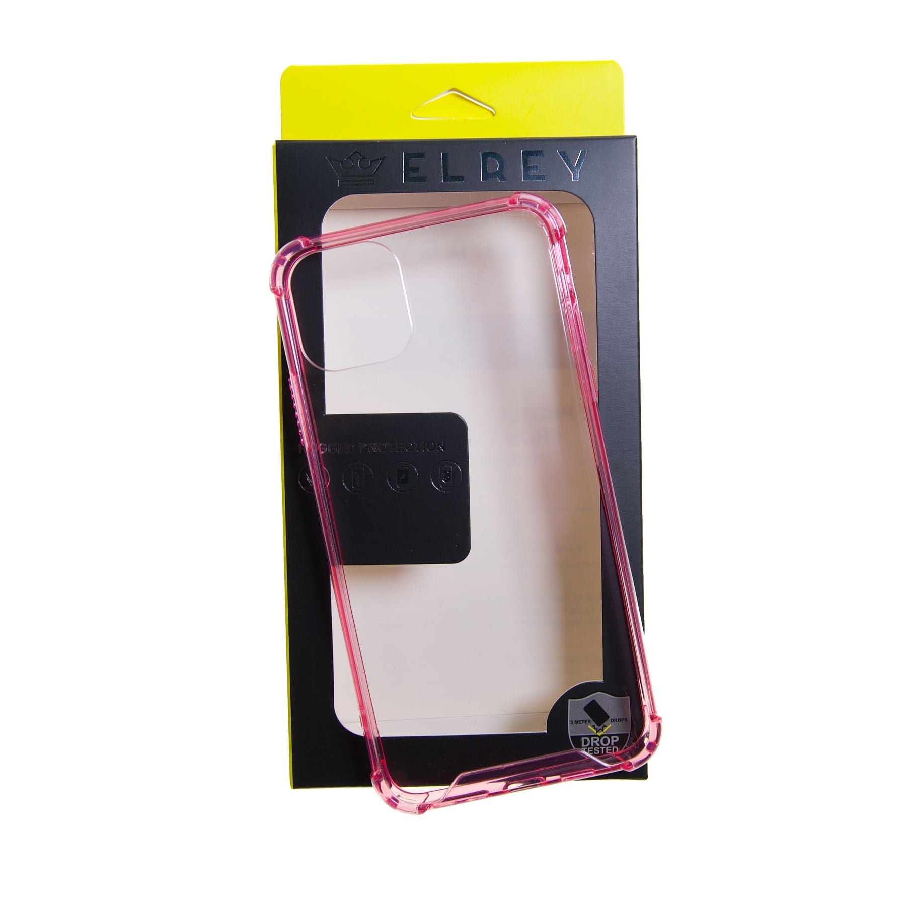estuches proteccion el rey hard case reforzado apple iphone 11 pro color rosado