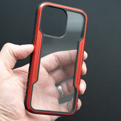 Estuche proteccion el rey defense apple iphone 12 color rojo  Shop name