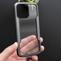 estuches proteccion el rey defense apple iphone 12 pro max color gris / negro - MUNDO ACCESORIOS (B2C)