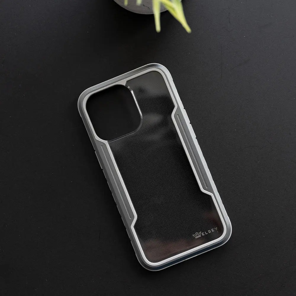 Estuche proteccion el rey defense apple iphone 12 pro max color gris