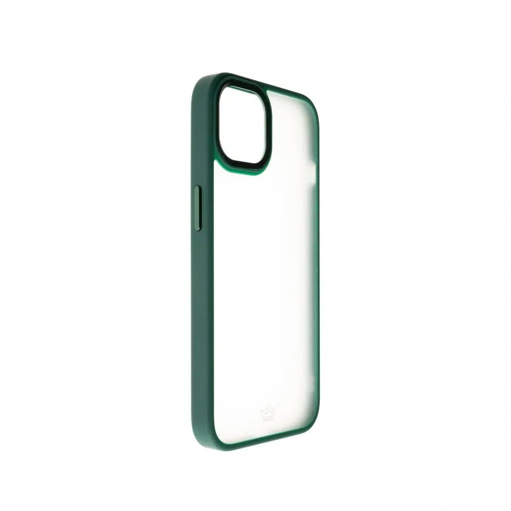 estuche clasico el rey mate marco de apple iphone 12 pro max color verde  Shop name