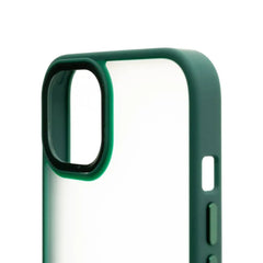 estuche clasico el rey mate marco de apple iphone 12 pro max color verde  Shop name