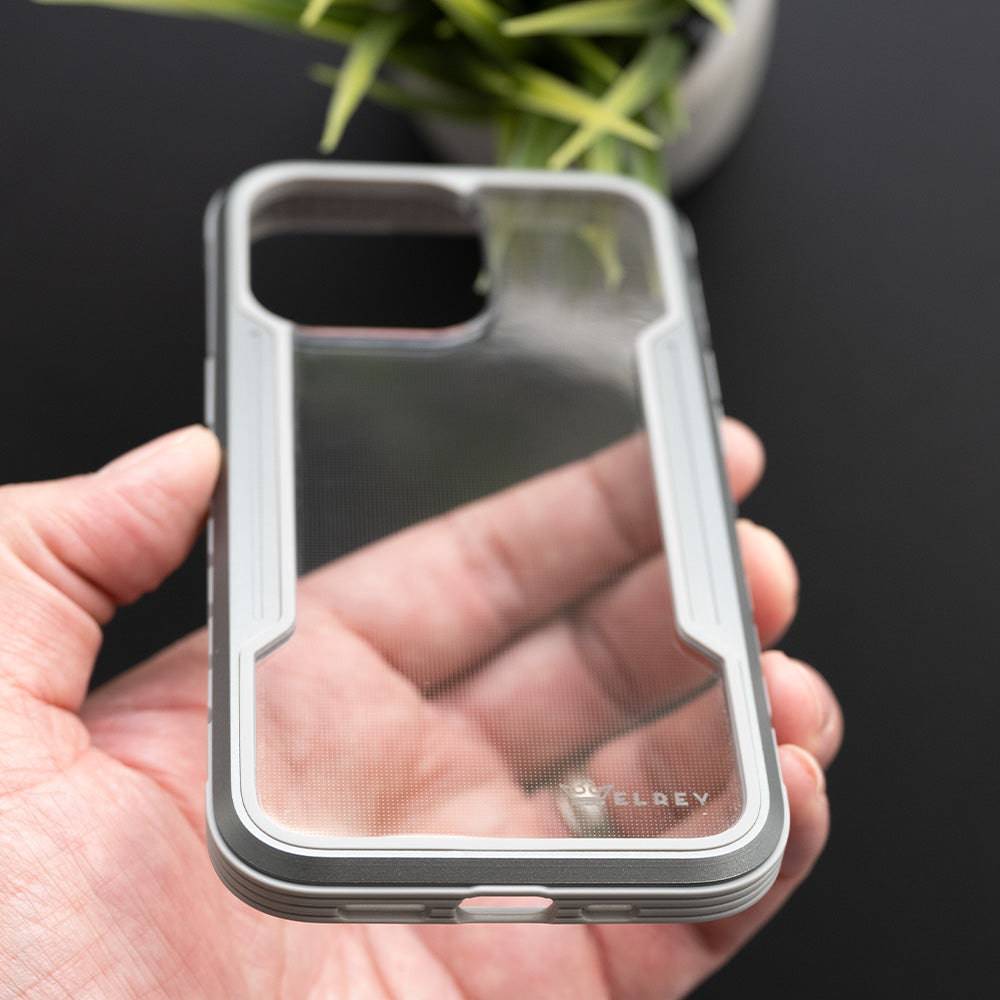 Estuches Proteccion El Rey Defense Apple Iphone 13 Pro Color Gris - MUNDO ACCESORIOS (B2C)