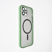 Estuches Vidrio Templado El Rey Magsafe Con Marco De Vidrio Templado De Camara Trasera Apple Iphone 13 Pro Color Verde - MUNDO ACCESORIOS (B2C)