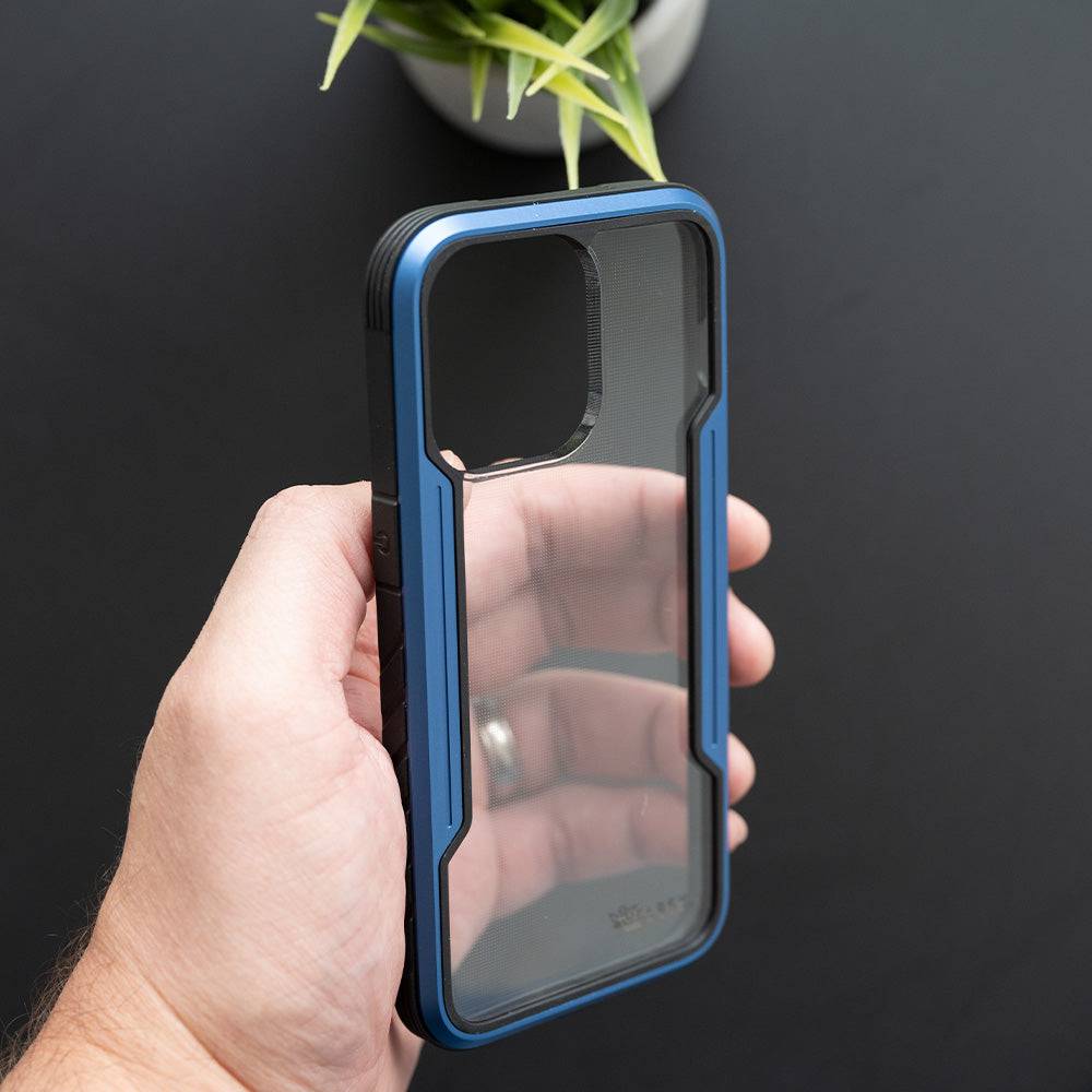 estuches proteccion el rey defense apple iphone 13 pro max color azul - MUNDO ACCESORIOS (B2C)