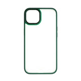 Estuche clásico verde para iPhone 13 Pro Max con diseño elegante y protección superior.