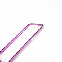 Transparent cases the super bumper king of atra apple iphone 13 pro, iphone 13 pro max purple / transparent color