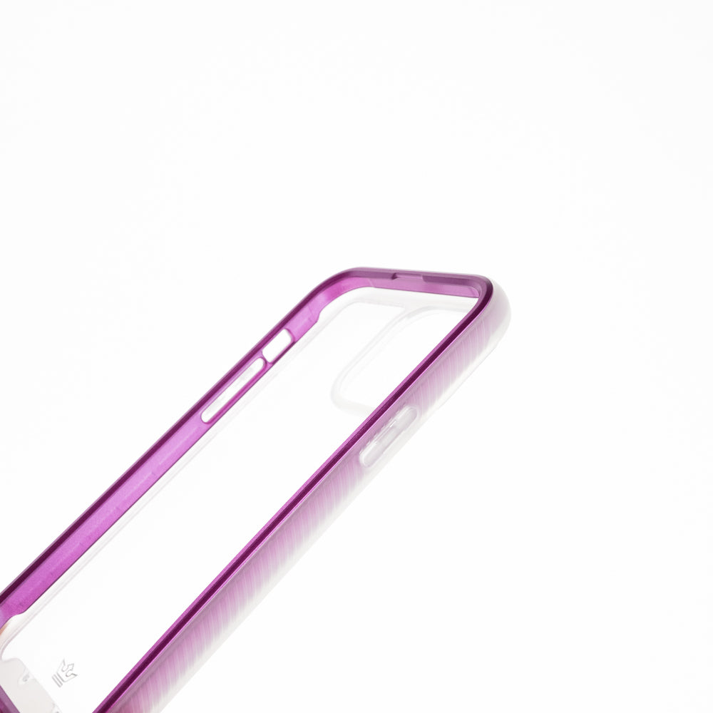 Transparent cases the super bumper king of atra apple iphone 13 pro, iphone 13 pro max purple / transparent color