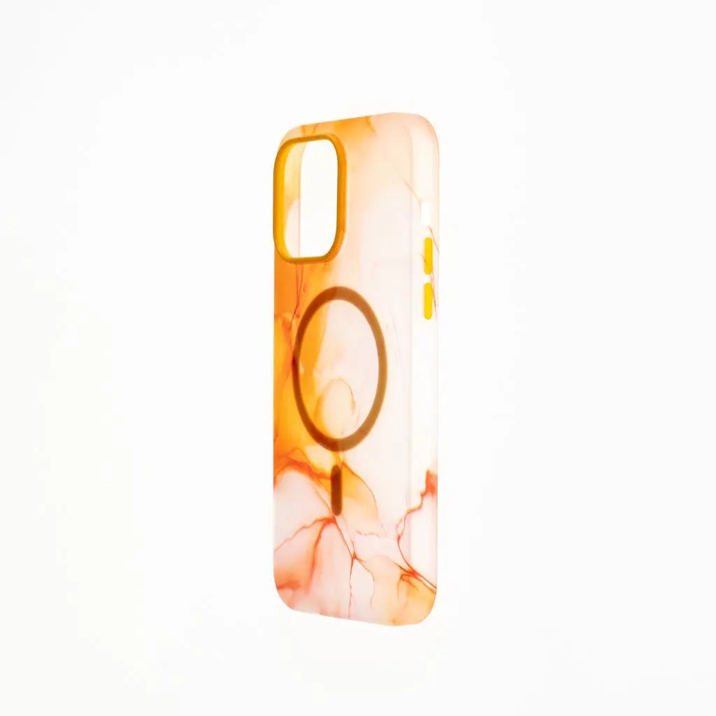 estuche clasico el rey figura apple iphone 14 color naranja  Shop name