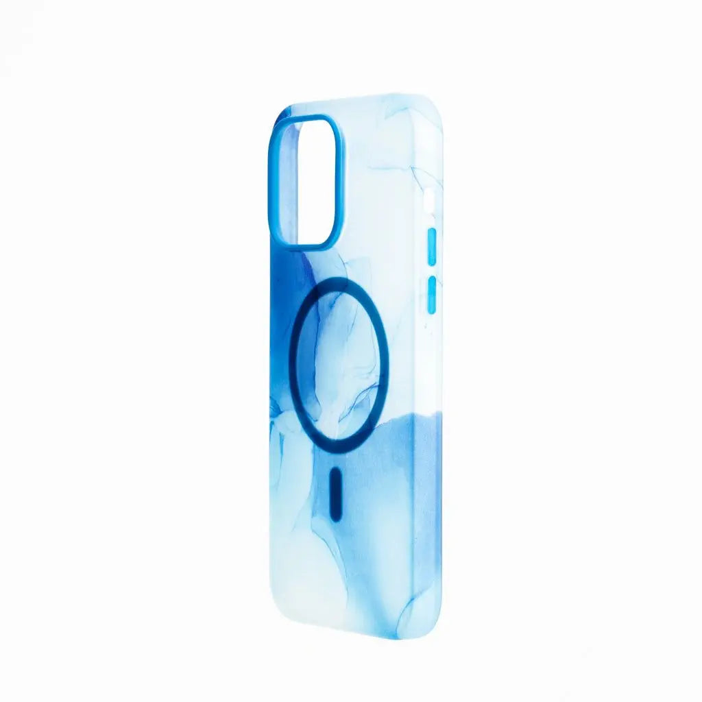 Estuche clasico el rey figura apple iphone 14 color azul