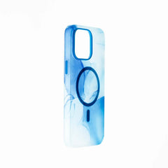 estuche clasico el rey figura apple iphone 14 color azul  Shop name