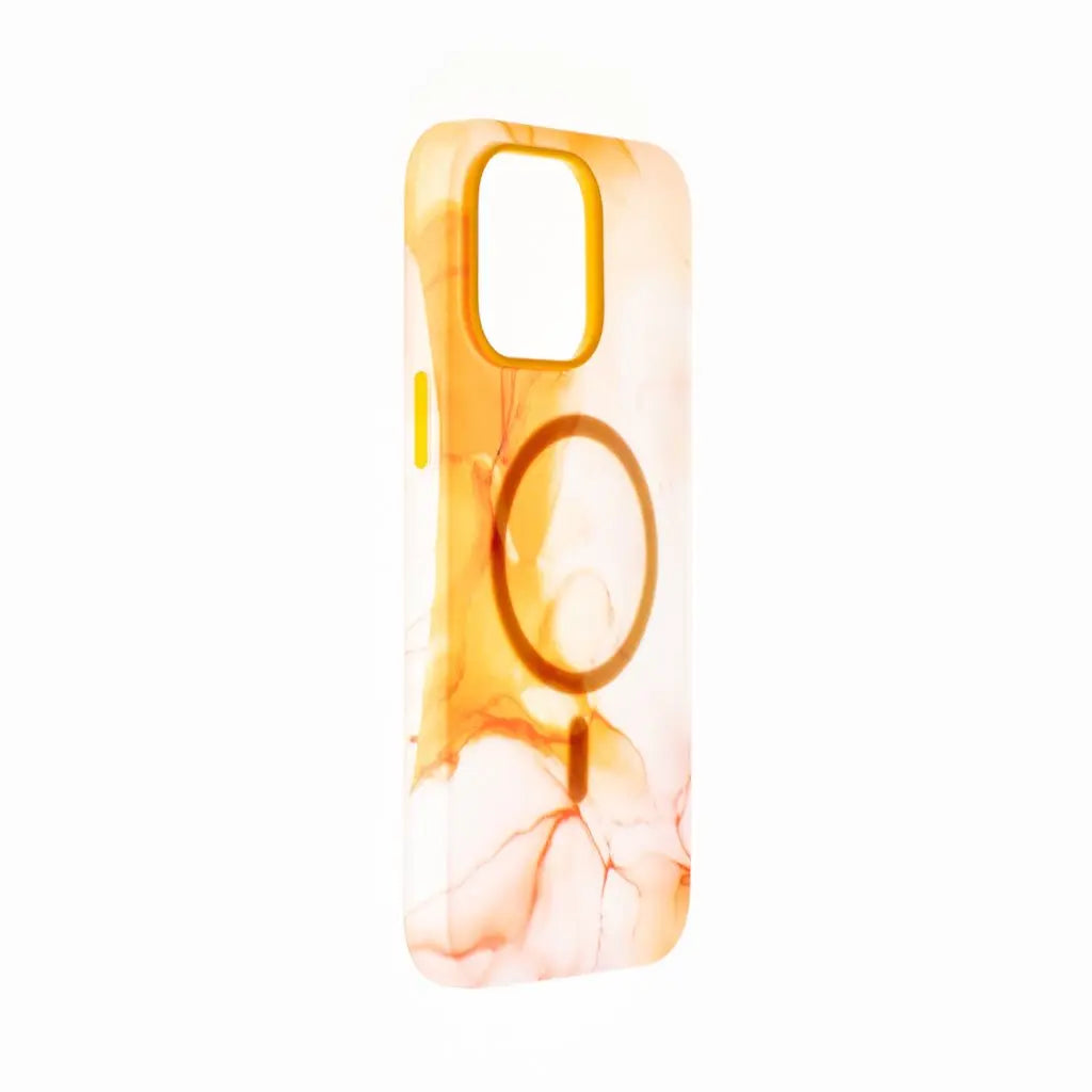 estuche clasico el rey figura apple iphone 14 pro color naranja  Shop name