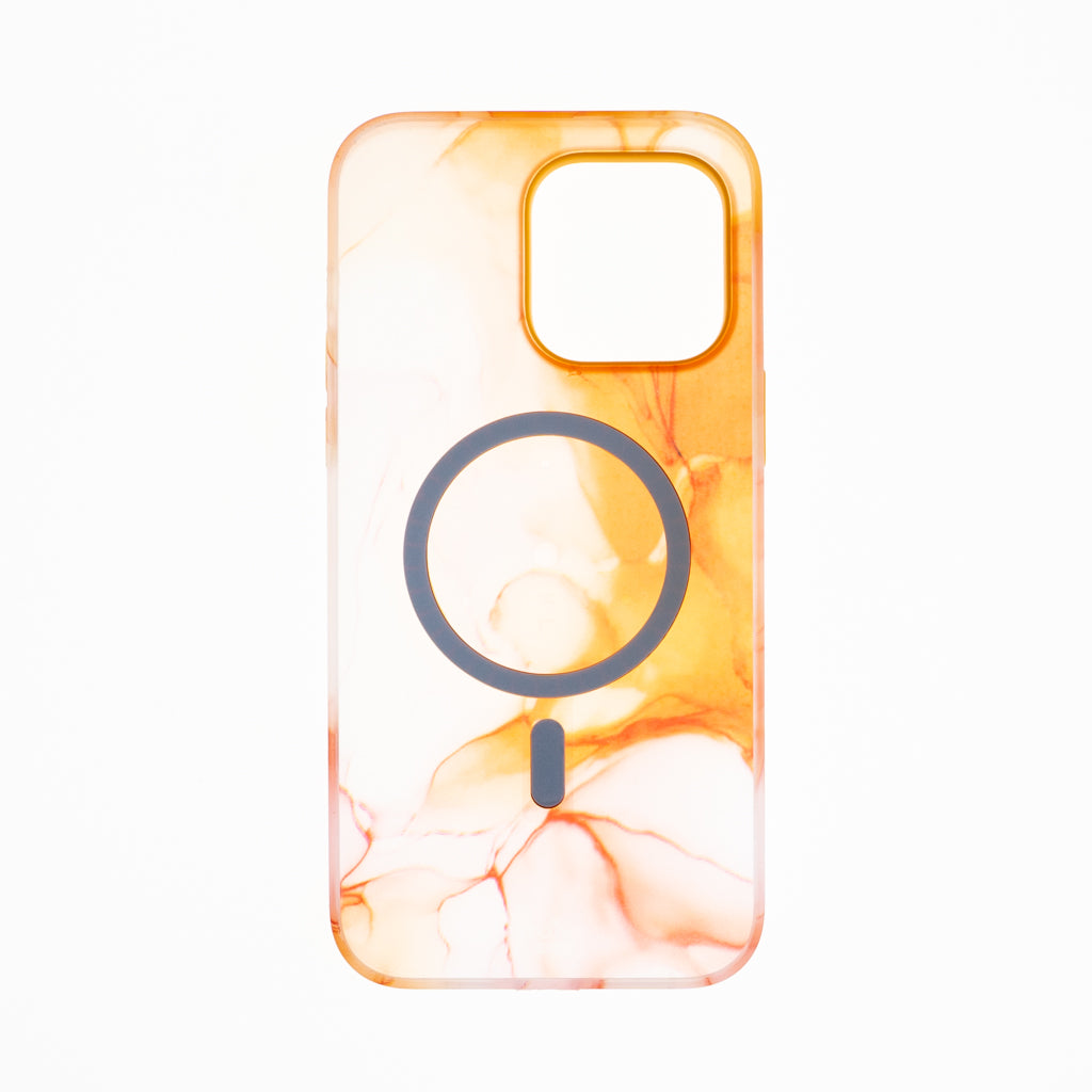 Classic Cases The King Figure Apple Iphone 14 Pro Orange Color