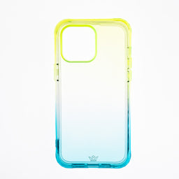 Classic Cases The King Frame Degrade Apple Iphone 14 Pro Color Green / Turquoise