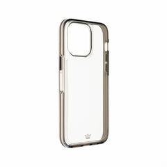 Estuche transparente el rey symmetry apple iphone 14 pro max color gris / transparente  Shop name