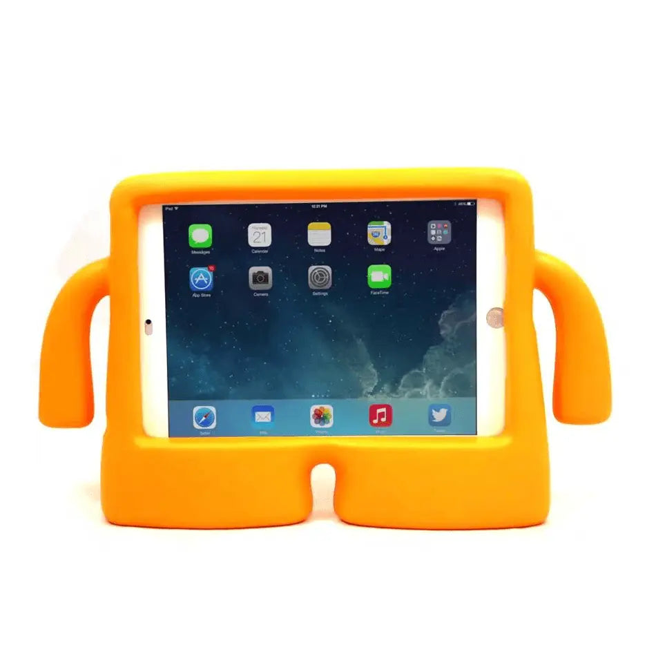 estuche tablets TPU niños Apple iPad naranja