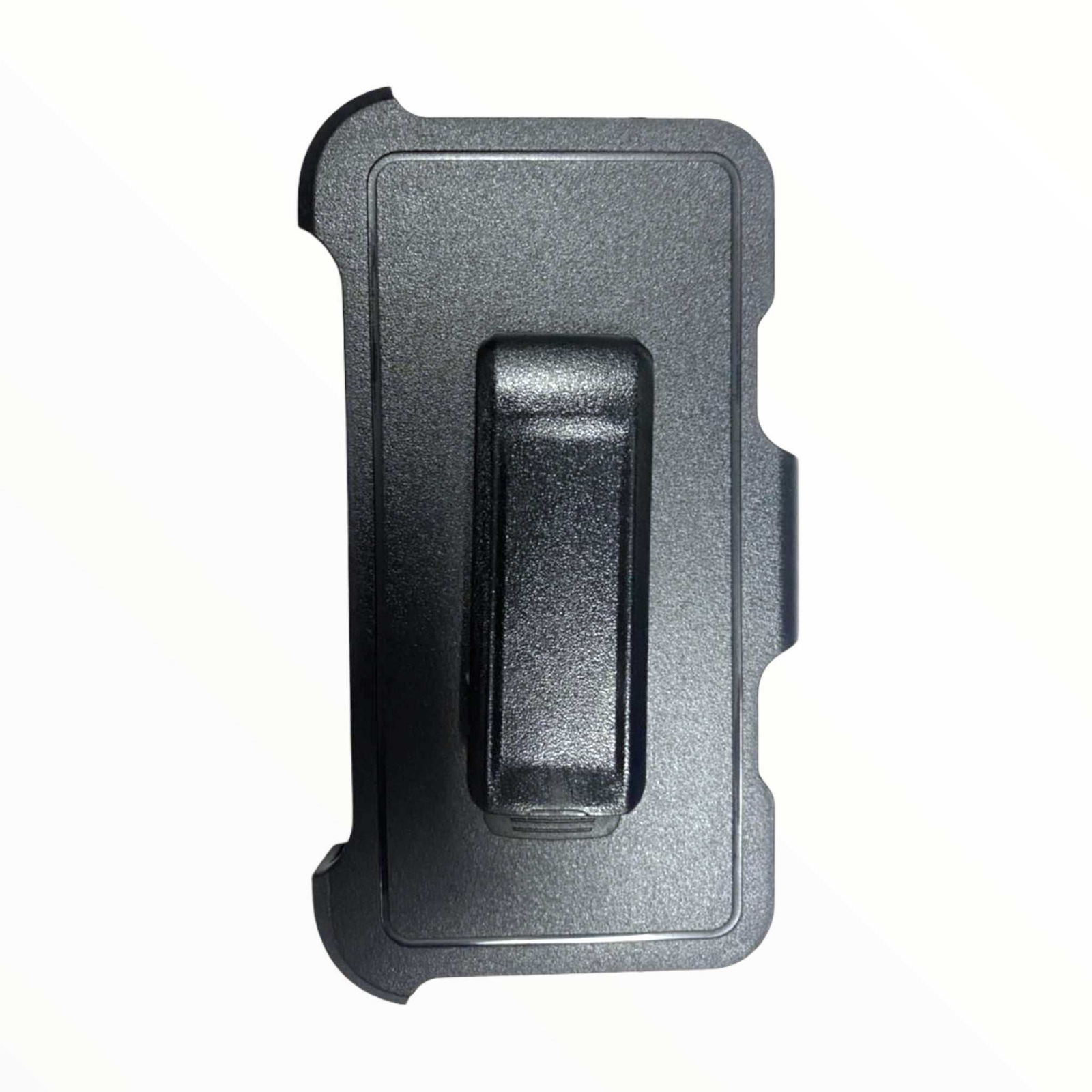 Clip negro para estuche OtterBox Defender de iPhone 11.