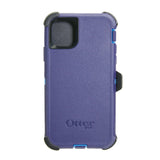 Estuche de protección OtterBox Defender para iPhone 11 Pro en color azul oscuro.