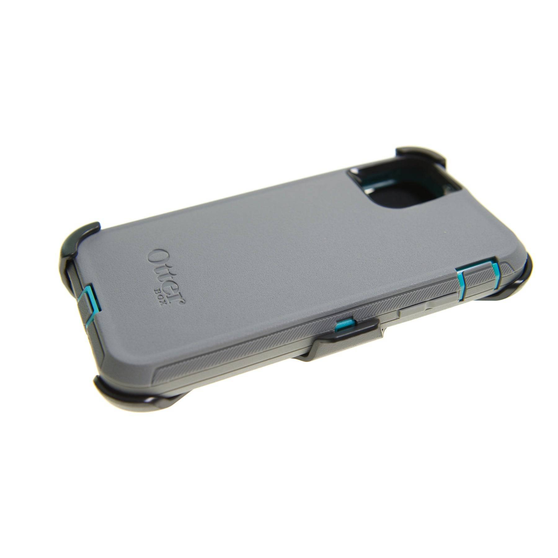 Estuches Proteccion Otterbox Defender Apple Iphone 11 Pro Color Gris / Turquesa - MUNDO ACCESORIOS (B2C)