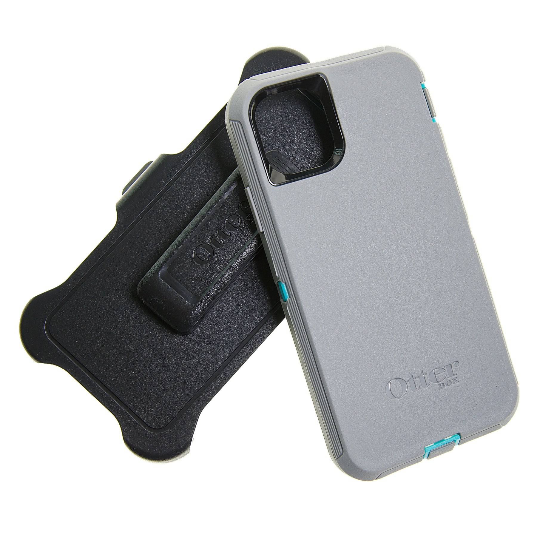 Estuches Proteccion Otterbox Defender Apple Iphone 11 Pro Color Gris / Turquesa - MUNDO ACCESORIOS (B2C)