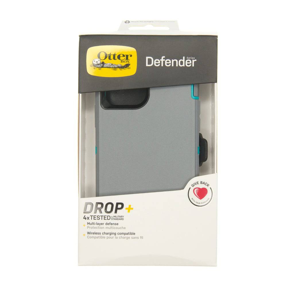 Estuches Proteccion Otterbox Defender Apple Iphone 11 Pro Color Gris / Turquesa - MUNDO ACCESORIOS (B2C)