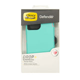 Estuche Otterbox Defender para iPhone 11 Pro en turquesa y rosado.