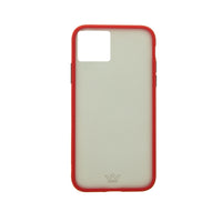 Thumbnail for estuches proteccion el rey hard case marco humo apple iphone 11 pro color rojo