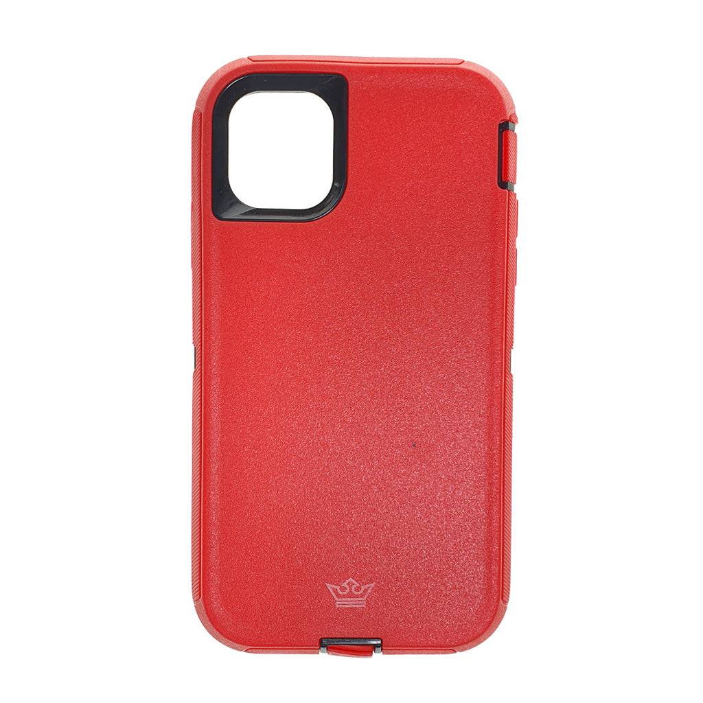 Estuches Proteccion El Rey Defender Apple Iphone 11 Pro Color Rojo - MUNDO ACCESORIOS (B2C)