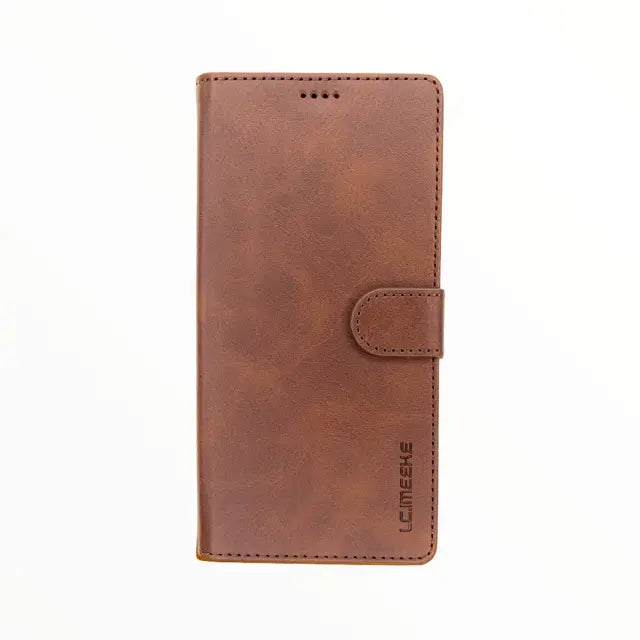 Estuche carteras lc imeeke folio libreta con porta tarjeta apple iphone 11 pro max color cafe  Shop name