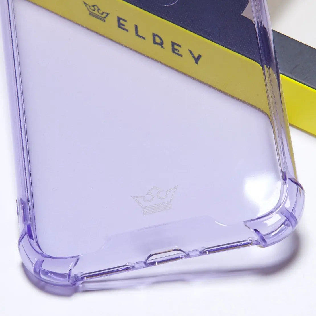 Estuche proteccion el rey hard case flexible reforzado apple iphone 11 pro color morado  Shop name