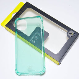 Estuches Proteccion El Rey Hard Case Flexible Reforzado Apple Iphone 11 Pro Color Turquesa - MUNDO ACCESORIOS (B2C)