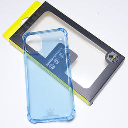 Estuches Proteccion El Rey Hard Case Flexible Reforzado Apple Iphone 11 Pro Color Celeste