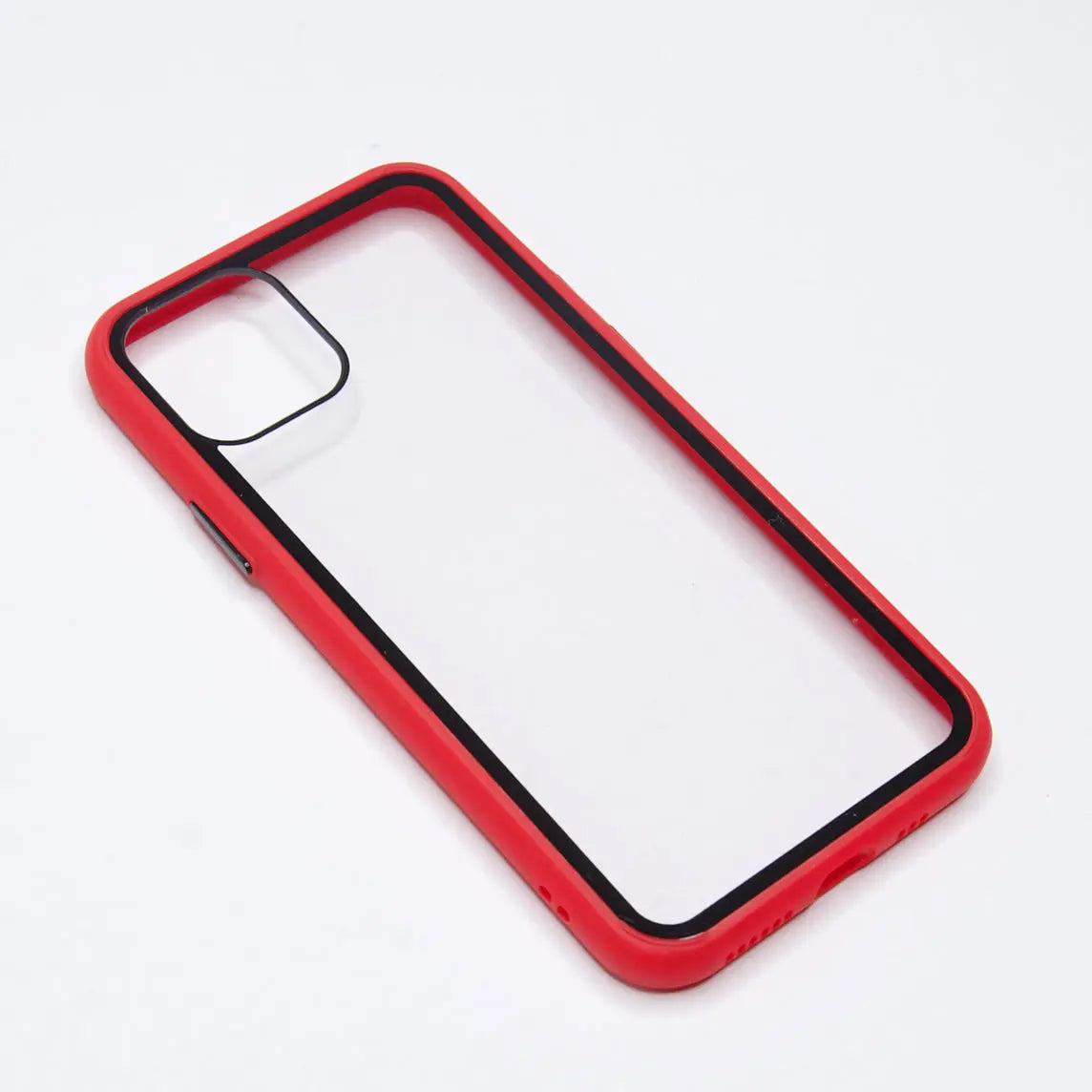 Estuche transparente el rey apple iphone 11 pro color rojo / transparente  Shop name