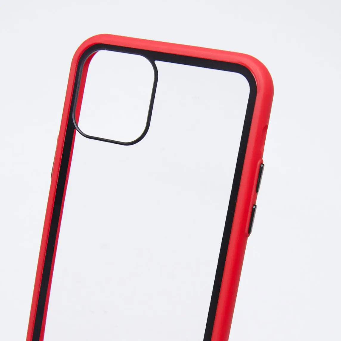 Estuche transparente el rey apple iphone 11 pro color rojo / transparente  Shop name