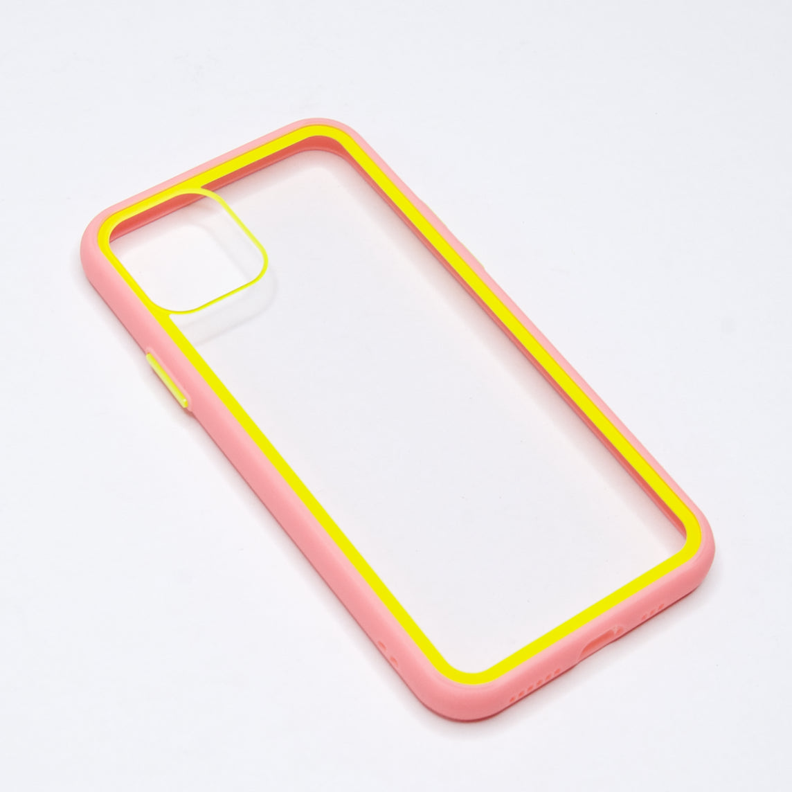 Estuches Transparente El Rey Apple Iphone 11 Pro Color Rosado / Transparente