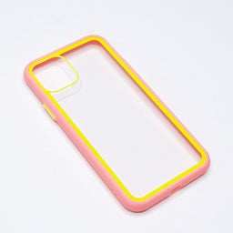 Estuches Transparente El Rey Apple Iphone 11 Pro Color Rosado / Transparente